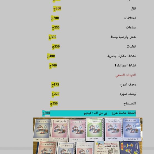 خطة الطفل البطئ التعلم  من سن 7-8-9